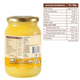 100% Pure A2 Desi Gir Cow Ghee By Umanac | Traditional Hand Churned Bilona Method Desi Ghee Good For Health | (500ml) 16.9 Ounce | Jar Pack